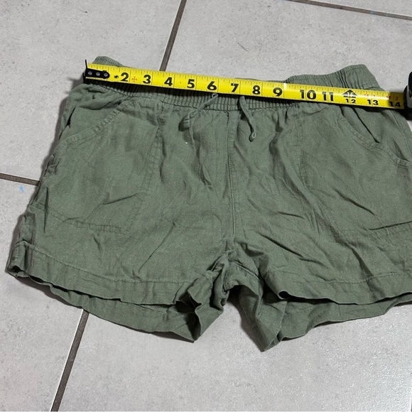 Old Navy Girl Kids Olive Green Functional Drawstring Pull On Shorts size XL - Picture 7 of 7